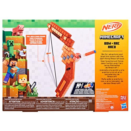 Minecraft Nerf Bow Dart Blaster