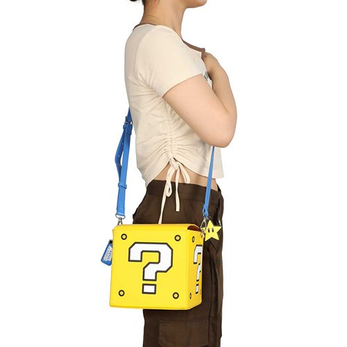 Super Mario Mystery Block Crossbody Bag