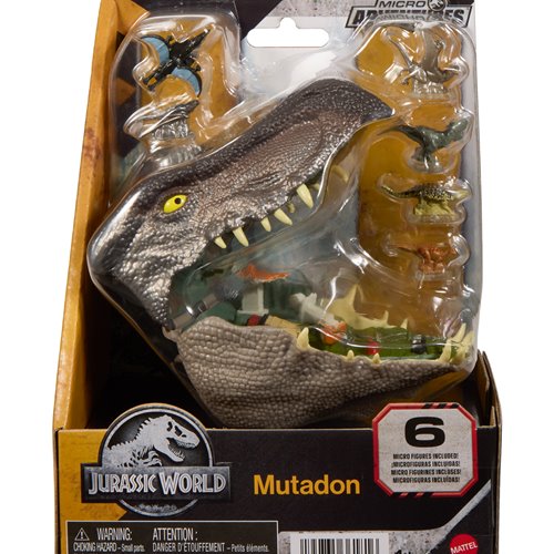 Jurassic World Micro Adventures Mutadon Compact Playset