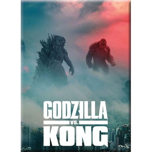 Godzilla vs. Kong One Sheet Flat Magnet