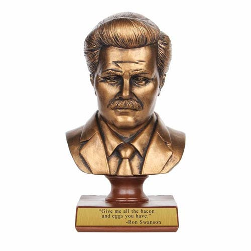 Parks and Recreation Ron Swanson Bust