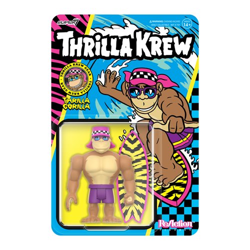 Thrilla Krew Thrilla Gorilla 3 3/4-Inch ReAction Figure