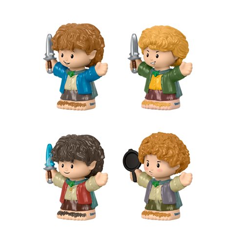 The Lord of the Rings Hobbits Little People Collector Figure Set