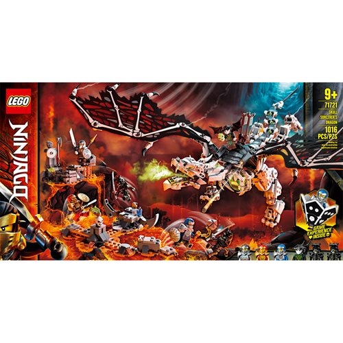 LEGO 71721 Ninjago Skull Sorcerer's Dragon