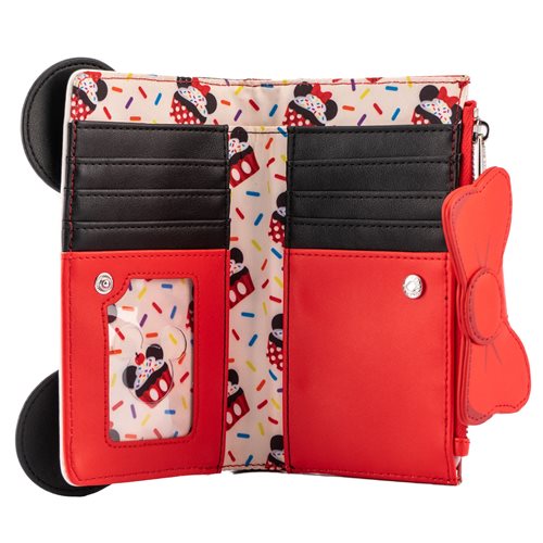 Minnie Mouse Oh My! Sweets Flap Wallet