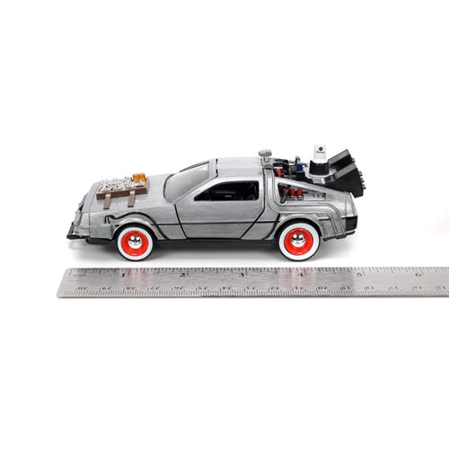 Back to the Future 3 Time Machine 1:32 Scale Die-Cast Metal Vehicle