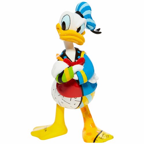 Disney Donald Duck by Romero Britto Statue