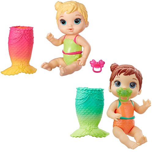 Baby Alive Lil Splashes Mermaid Dolls Wave 1 Case