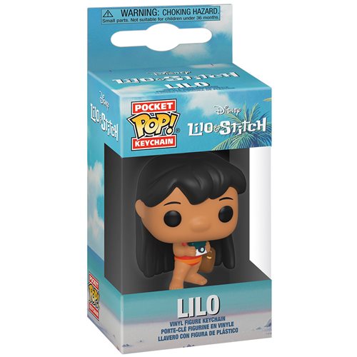 Lilo & Stitch Lilo with Camera Pocket Pop! Key Chain
