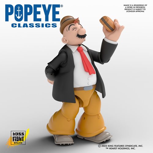 Popeye Classics Wave 2 J. Wellington Wimpy 1:12 Scale Action Figure