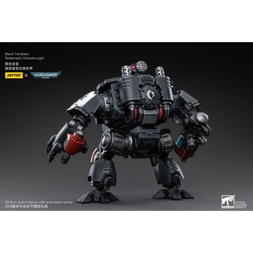 Joy Toy Warhammer 40,000 Black Templars Redemptor Dreadnought 1:18 Scale Action Figure
