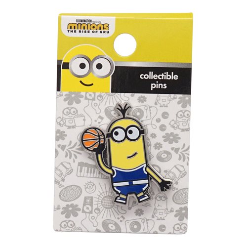 Minions: The Rise of Gru Kevin with Basketball Enamel Pin