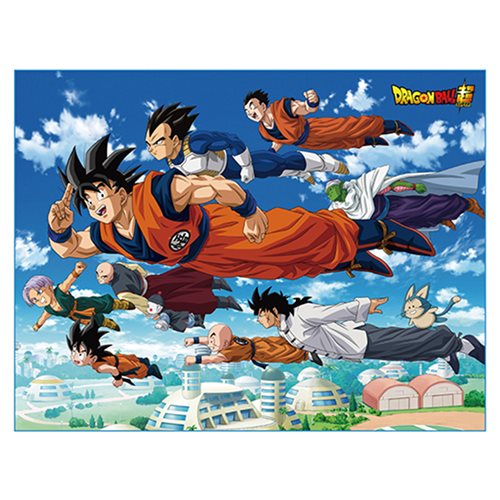 Dragon Ball Super Universal Survival Group Throw Blanket