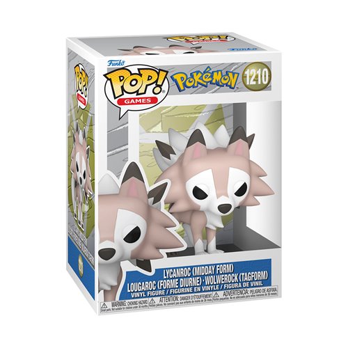 Pokemon Lycanroc (Day) Funko Pop! Vinyl Figure