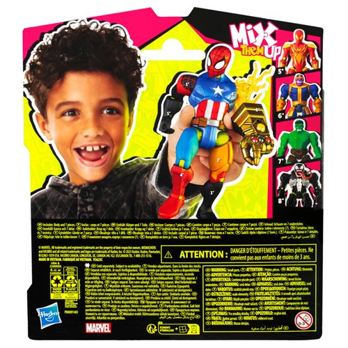 Marvel Spider-Man MixMashers Spider-Man 5-Inch Action Figure