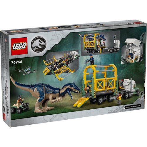 LEGO 76966 Jurassic World Dinosaur Missions: Allosaurus Transport Truck