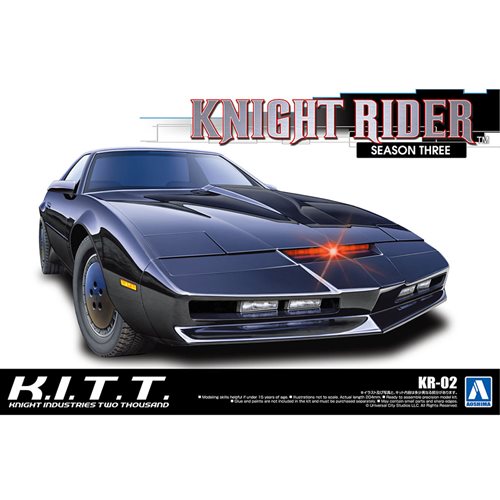 Knight Rider Knight 2000 K.I.T.T. Season III 1:24 Scale Model Kit