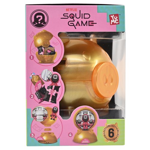 Squid Game Piggy Bank Capsule Blind-Box Mini-Figure Case of 6
