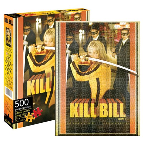 Kill Bill: Vol. 1 Movie Poster 500 Piece Puzzle