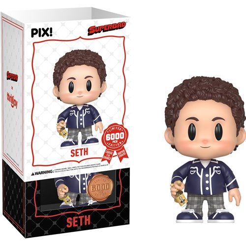 Superbad Seth with Beverages Pix! Vinyl Figure