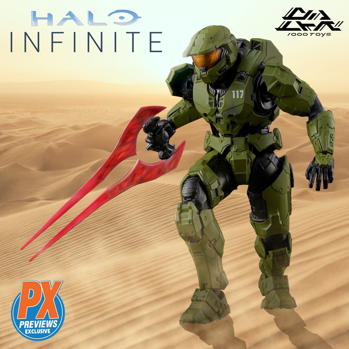 Halo Infinite Master Chief Mjolnir MKVI Gen 1:12 Scale Action Figure ...