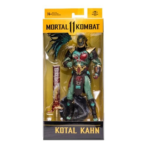 Mortal Kombat Wave 8 Bloody Kotal Kahn 7-Inch Scale Action Figure