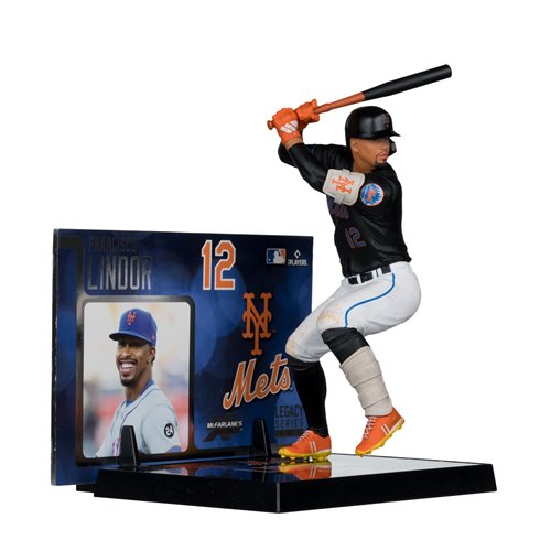 MLB SportsPicks New York Mets Francisco Lindor 7-Inch Posed Figure