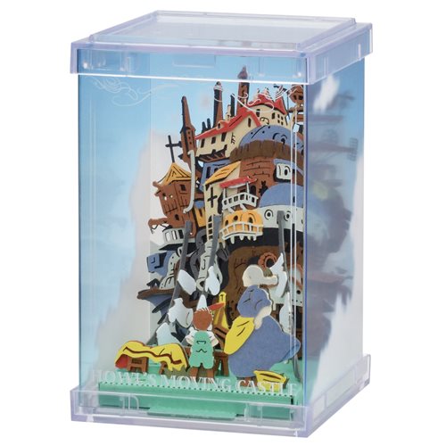 Howl's Moving Castle Good Weather for Laundry Day Paper Theater Cube