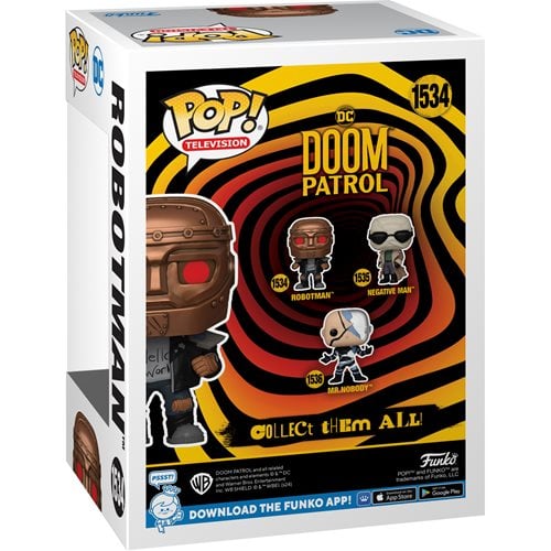 Doom Patrol Robotman Funko Pop! Vinyl Figure