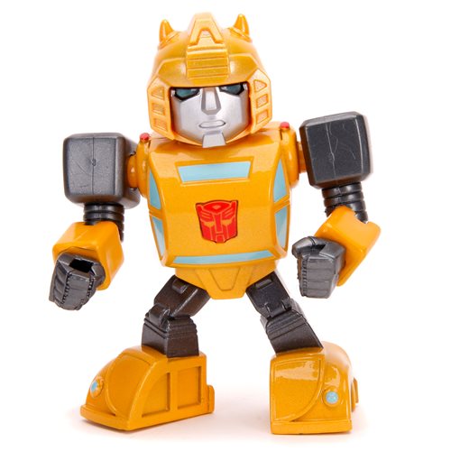 Transformers G1 Bumblebee Deluxe 4-Inch MetalFigs Figure with Light