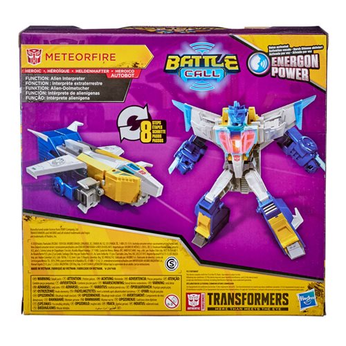Transformers Cyberverse Battle Call Trooper Meteorfire