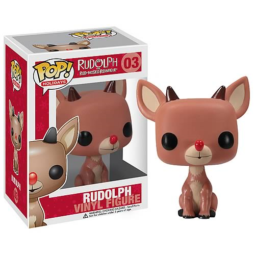 Rudolph Red-Nosed Reindeer Pop Holiday Rudolph Vinyl Figure