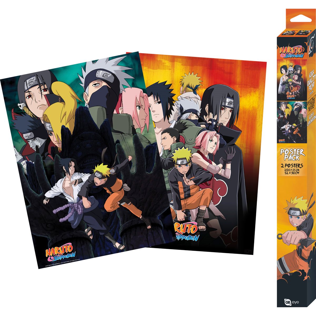 Naruto Posters, Naruto Shippuden Poster Art & More Naruto Anime