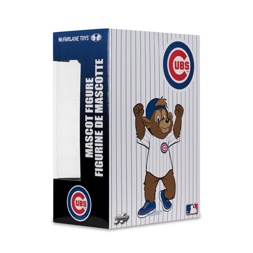 MLB SportsPicks Chicago Cubs Clark Mascot 7-Inch Posed Figure