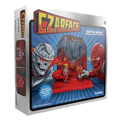 Czarface Battle Mode Double-Sided Playset with 3 3/4-Inch ReAction Figures