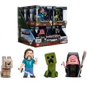 A Minecraft Movie Wave 3 MetalFigs 2 1/2-Inch Die-Cast Metal Mini-Figure Set of 4