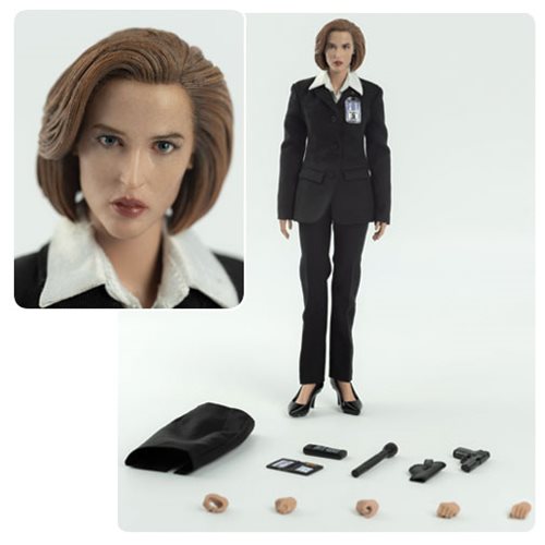 Dana Scully Light Blue Scrubs Uniform Set 1/6 scale toy The X-Files