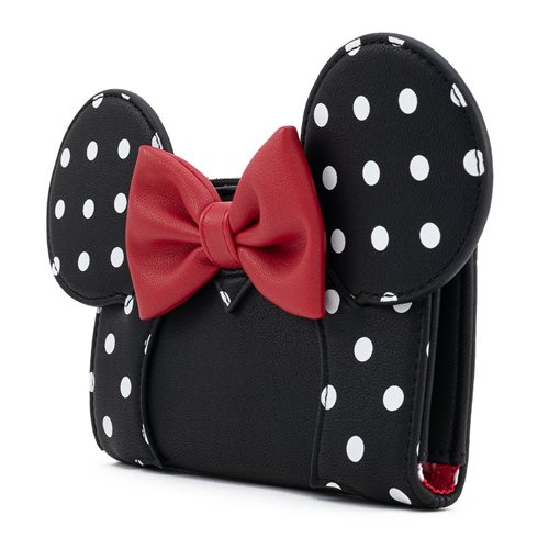 Disney Minnie Mouse Polka Dot Flap Wallet