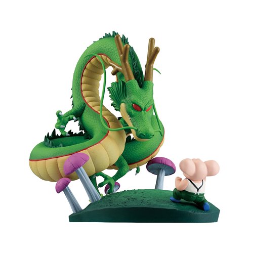 Dragon Ball Oolong and Shenron Dragon History II Revible Moment Statue