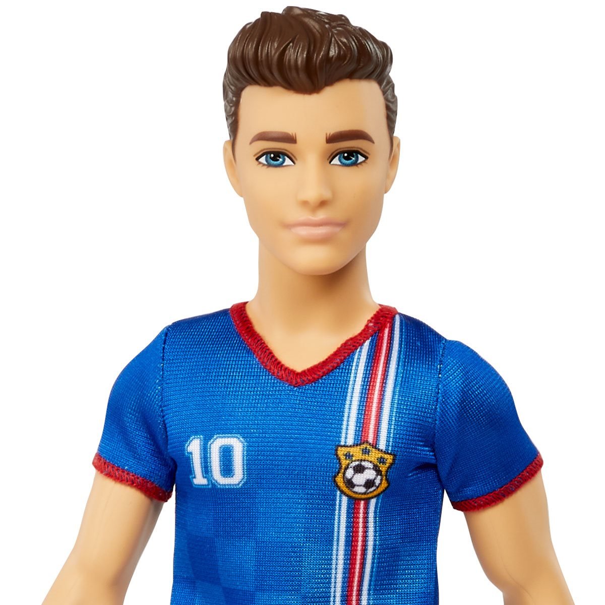 versus Vlucht Poort Barbie Ken Soccer Player Doll with Blue Shirt and Black Shorts