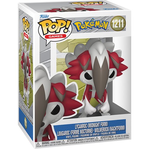 Pokemon Lycanroc (Night) Funko Pop! Vinyl Figure