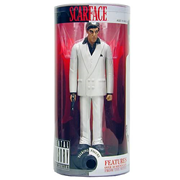 Scarface 9-Inch Explicit Phrase Talking Figure - White Suit