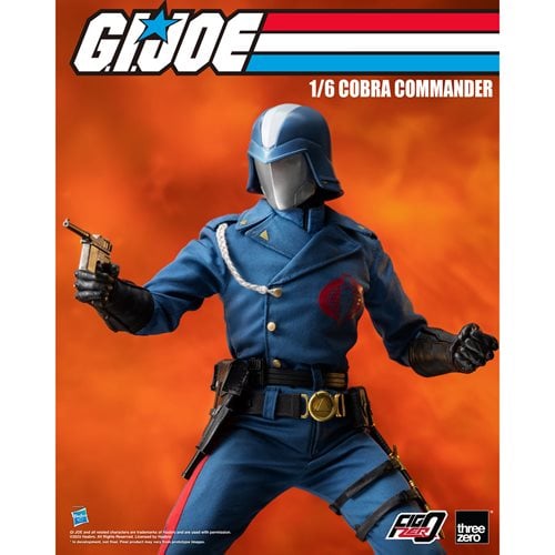 G.I. Joe Cobra Commander FigZero 1:6 Scale Action Figure