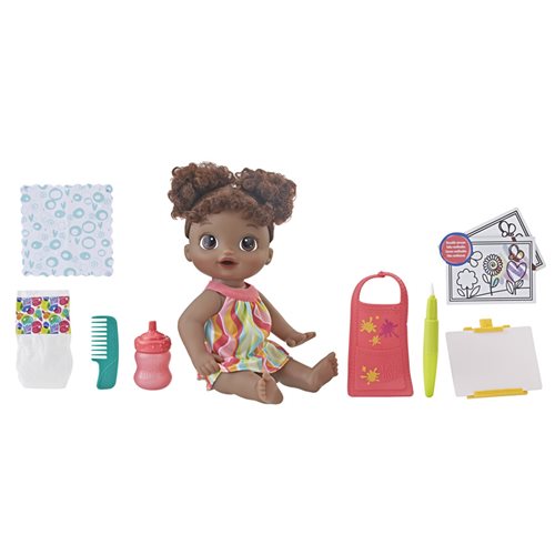Baby Alive Finger Paint African American Baby Doll