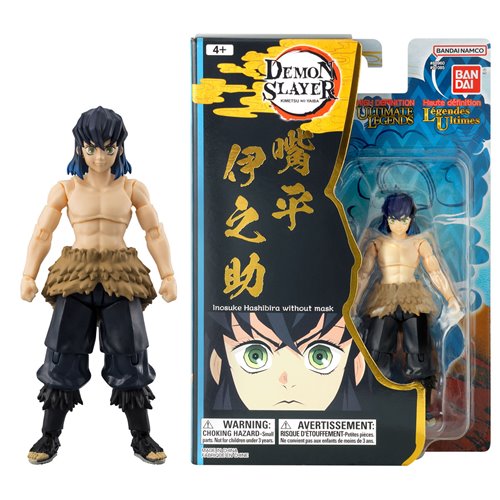 Demon Slayer: Kimetsu no Yaiba Ultimate Legends High Definition Inosuke Hashibira (Without Mask) Act
