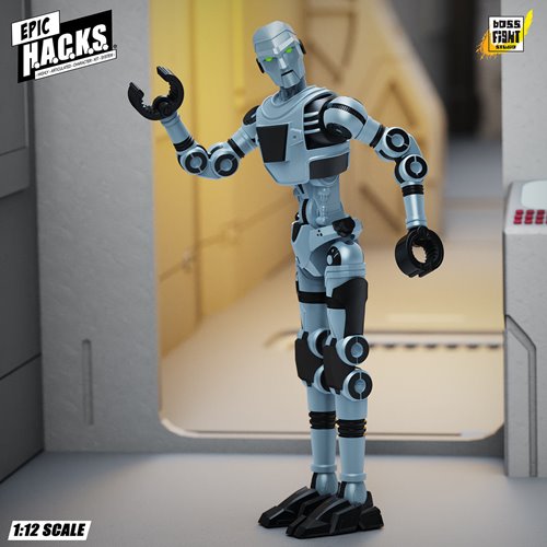 Epic H.A.C.K.S. Creatures Wave 1 CGT Combat Drone / Agile Battle Robot 1:12 Scale Action Figure