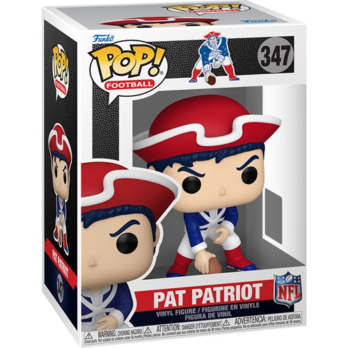 NFL Mascots Throwback Patriots Pat Patriot Funko Pop! Vinyl Figure