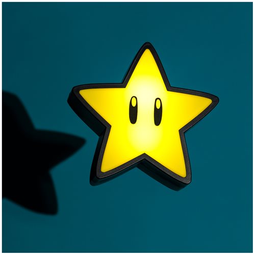 Super Mario Super Star Light with Sound Lamp