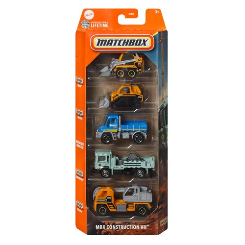 Matchbox Car Collection 5-Pack 2025 Mix 2 Vehicle Case of 12