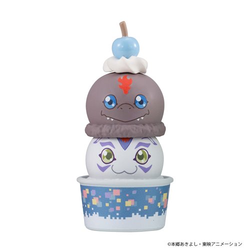 Digimon Adventure Stack Up and Change Tsumichen Mini-Figure Case of 8